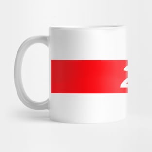 21 // Red Box Logo Mug